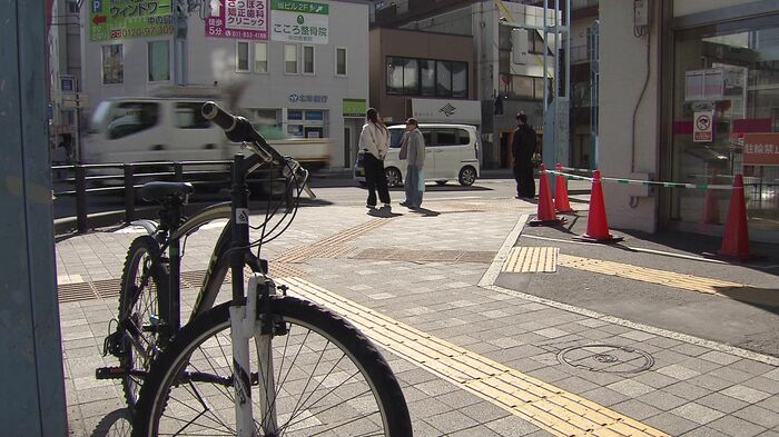 自転車を歩道に止めるのも青切符の対象
