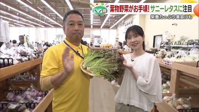 シャキシャキ食感とβカロテンが豊富