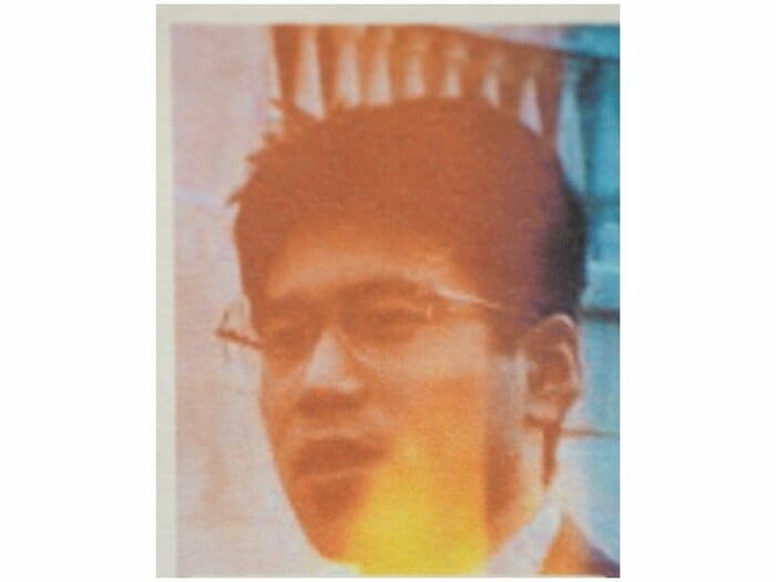 メガネをかけていた端本悟元死刑囚 捜査資料より