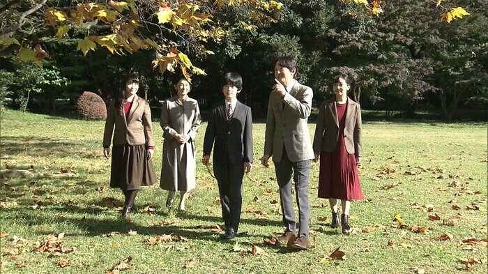 秋篠宮ご一家 11月14日撮影