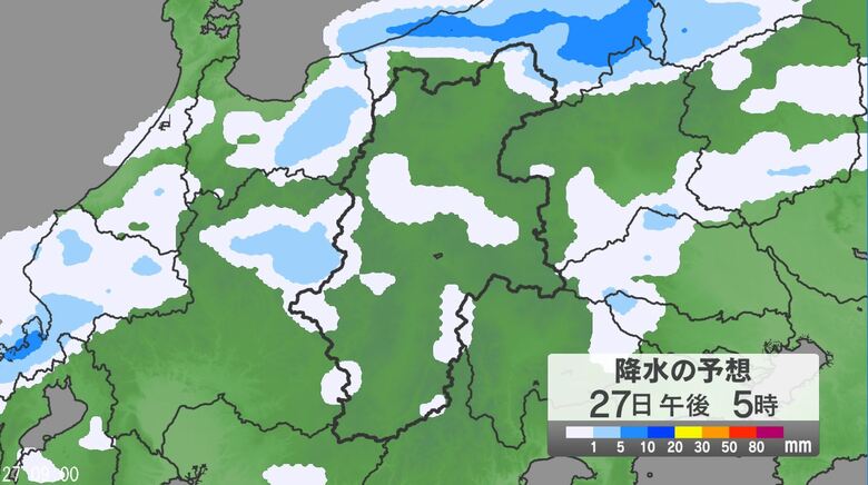 大気の状態が非常に不安定　長野県は8月27日昼前から夜遅くにかけ落雷や竜巻、降ひょう、急な強い雨に注意｜FNNプライムオンライン