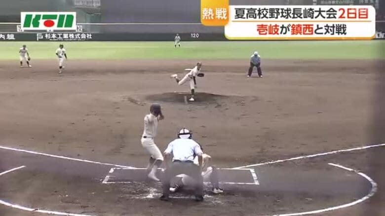 夏の高校野球長崎大会2日目　鎮西学院が2025年春のセンバツ出場の壱岐に逆転勝利｜FNNプライムオンライン