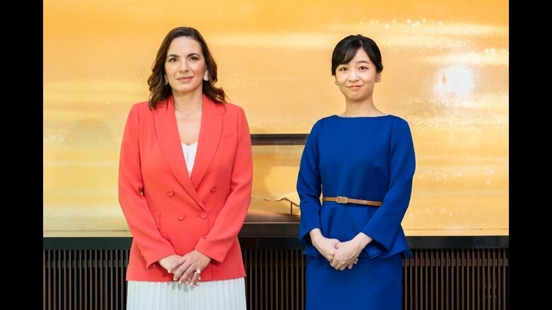 佳子さまがギリシャ観光大臣と英語で懇談　今年５月の公式訪問以来の再会｜FNNプライムオンライン