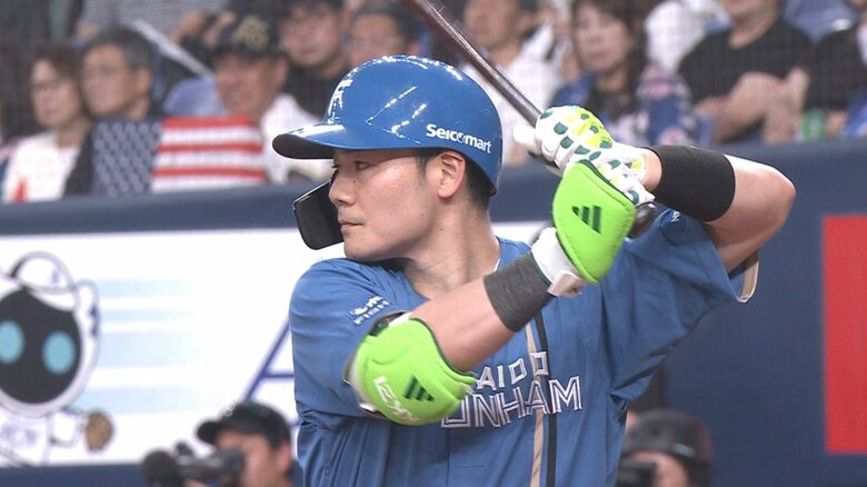 【日本ハム】9回2死の土壇場で清宮が同点タイムリー！2位西武と延長12回引き分け　先発・伊藤は8回3失点｜FNNプライムオンライン