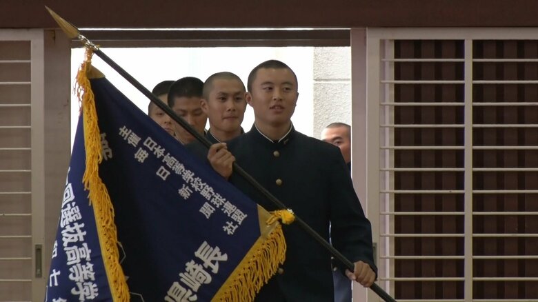 「夏の甲子園に連れていけるよう頑張る」センバツに出場した壱岐高校野球部が学校で報告会　島をあげて春夏出場を期待！｜FNNプライムオンライン
