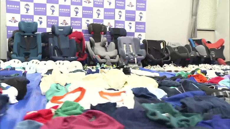 【あ然】自宅から体操服・制服・水着・上履きなど約540点押収…ベランダから盗んだか　27歳男を窃盗の疑いで逮捕「着てみたかった」　静岡｜FNNプライムオンライン
