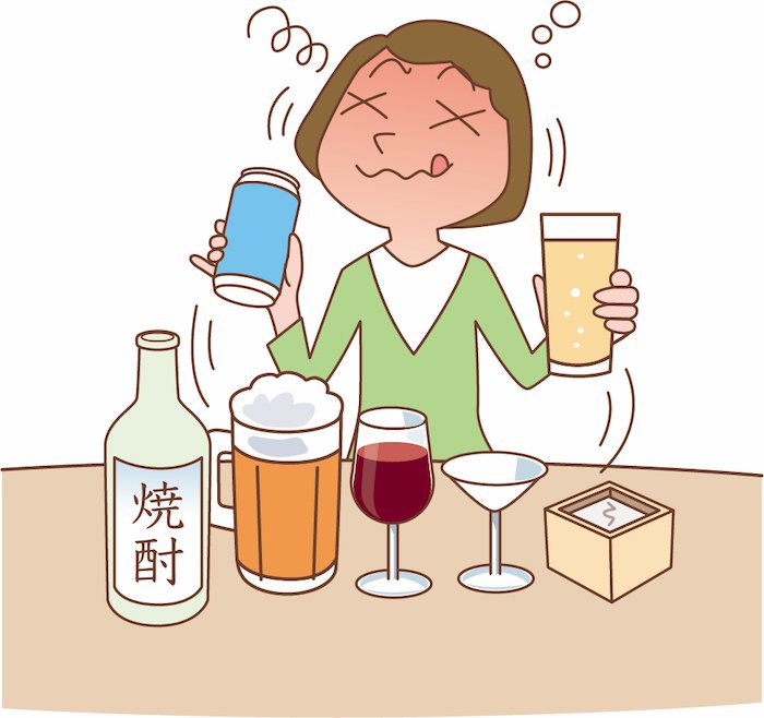 (『酒飲み医師が教える 体によいお酒の飲み方』より)