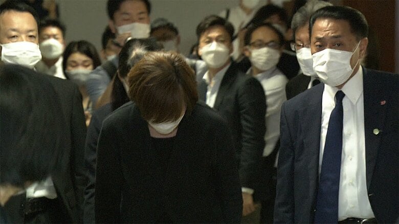 安倍派総会を訪れた昭恵夫人
