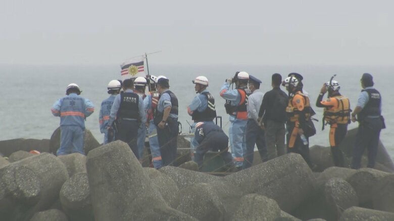 17歳女性が行方不明になった夷隅川の河口付近（千葉・いすみ市）