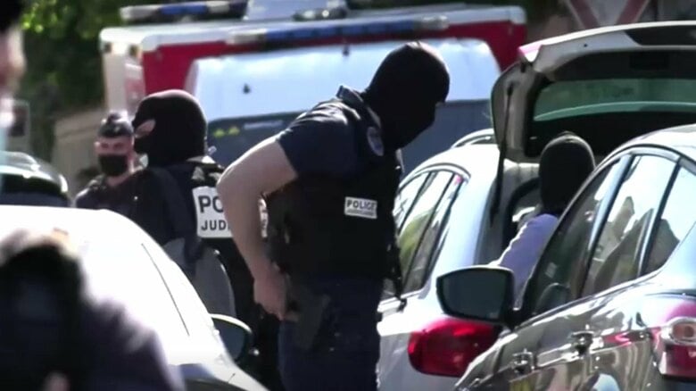 襲撃事件が発生したランブイエ（4月23日）