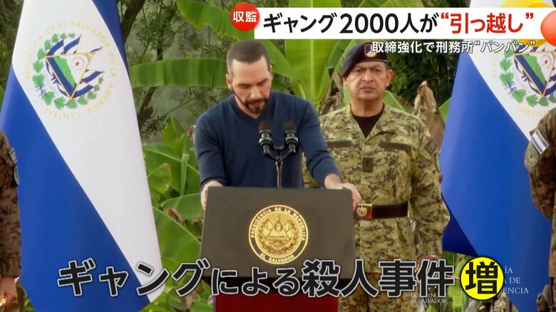 ギャングによる殺人事件が増加するエルサルバド