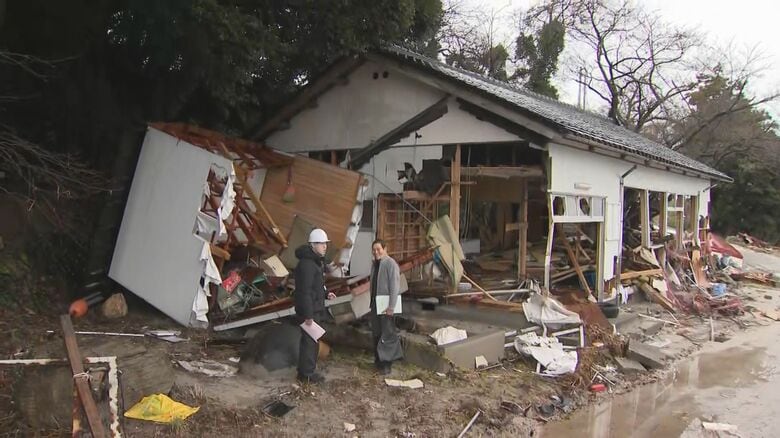 太鼓が置かれていた集会場