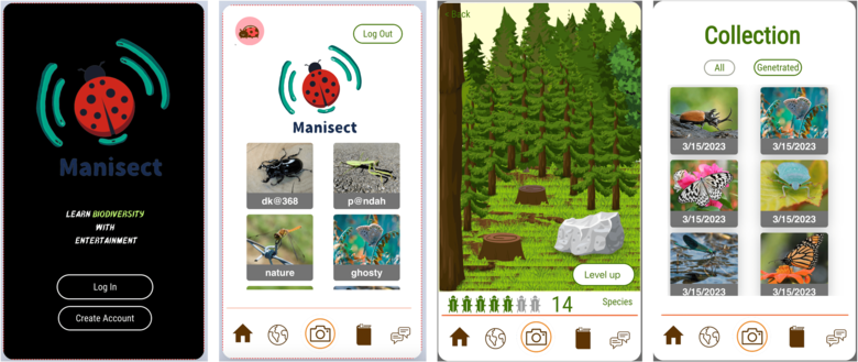 「Manisect（マニセクト）」では撮影した昆虫の写真をAIが分析