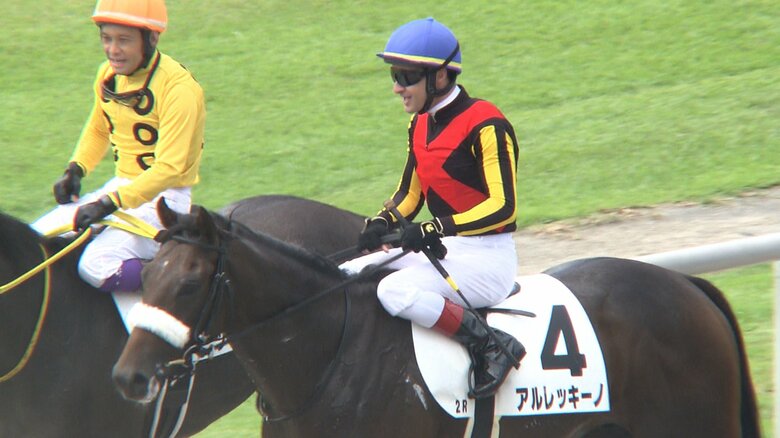 2歳未勝利戦を制したアルレッキーノ