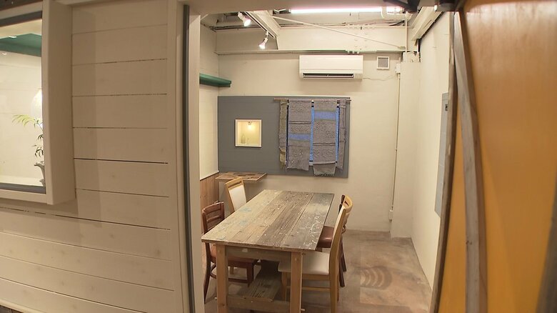 打ち合わせ用の会議室