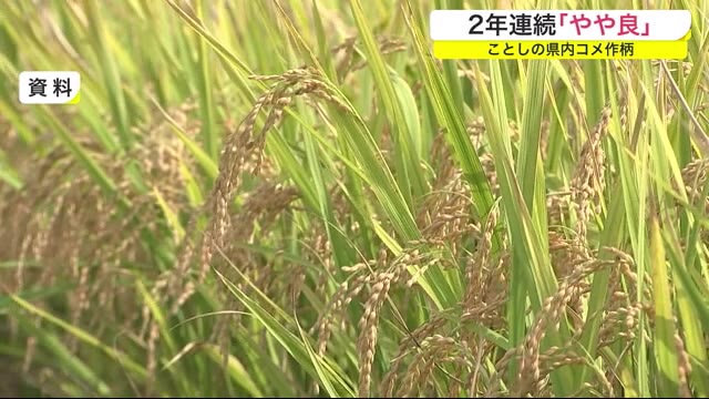 2年連続「やや良」 2020年の岩手県内コメ作柄