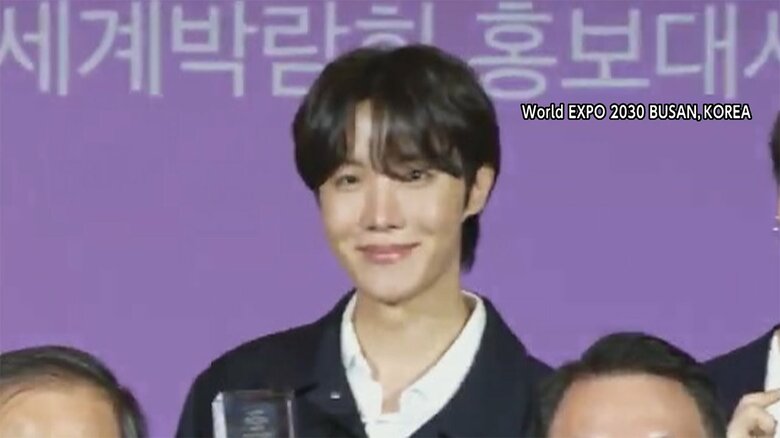BTSメンバーのJ-HOPEさん