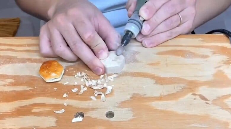 パイの実を再現した作品の制作工程7