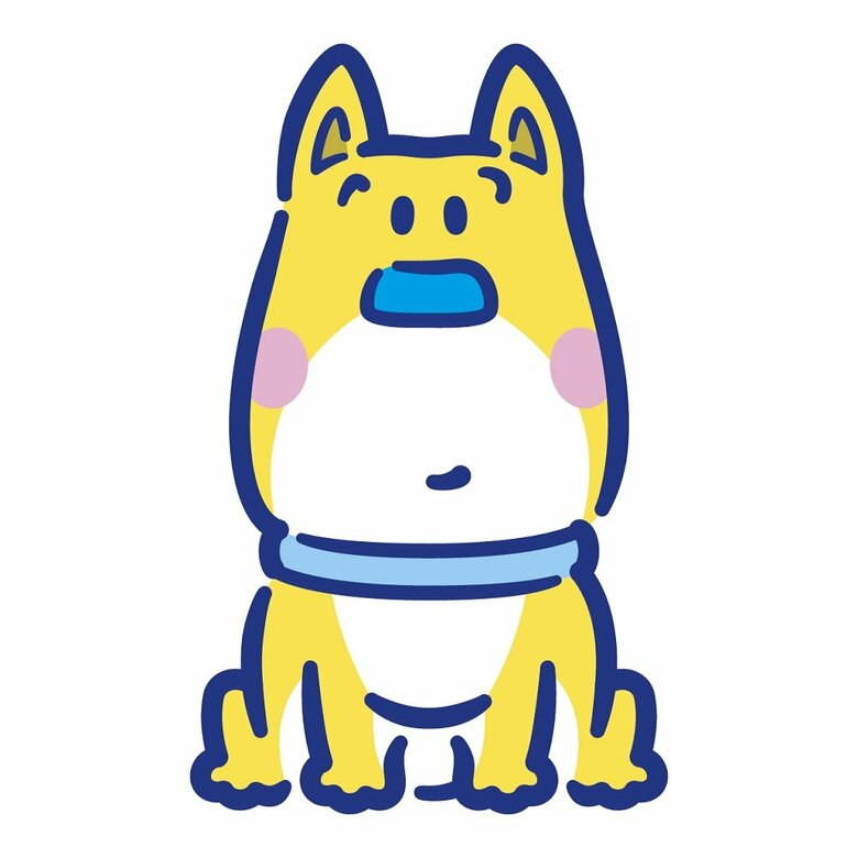 ワンワン君　ガリガリ君が飼い始めた子犬だそう