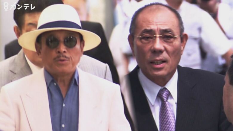 山口組・篠田建市組長（79）と神戸山口組・井上邦雄組長（73）
