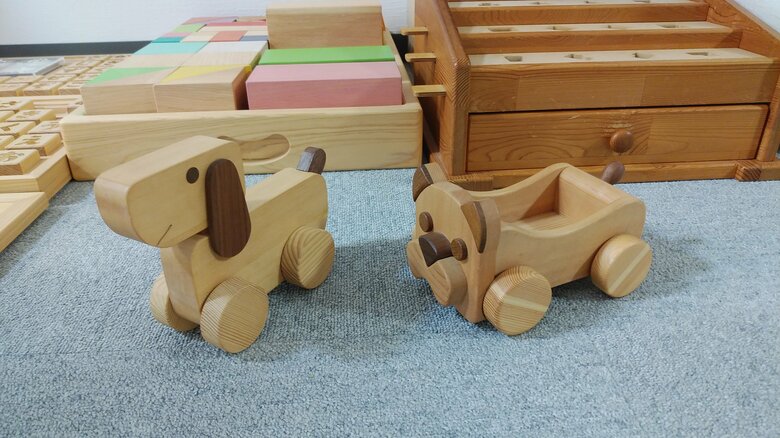 倉庫に眠っていたおもちゃたち