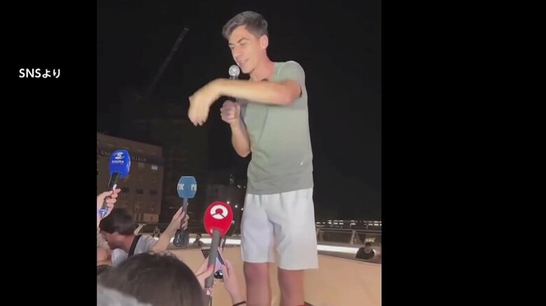 キプロスで行われた欧州議会選挙に当選したフィディアス・パナヨトゥ氏（24）