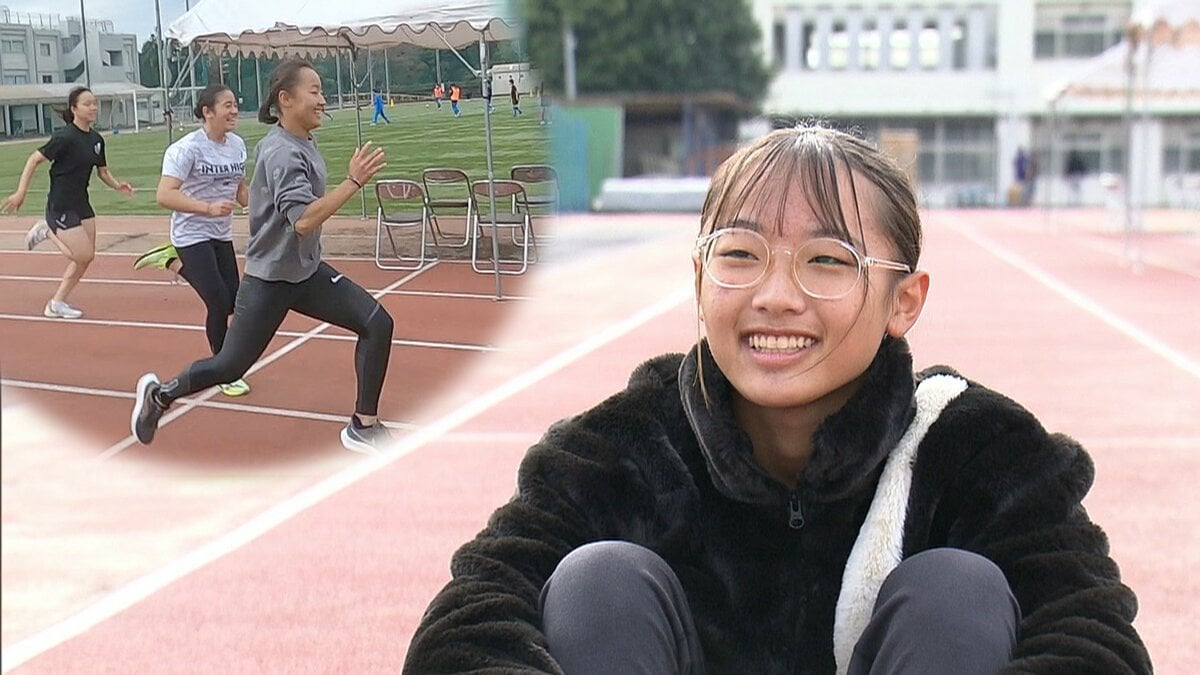 100ｍ 11・65秒」陸上界期待のスプリンターは「速く走る方法」学ぶ“陸上一家”の女子高生【静岡発】｜FNNプライムオンライン