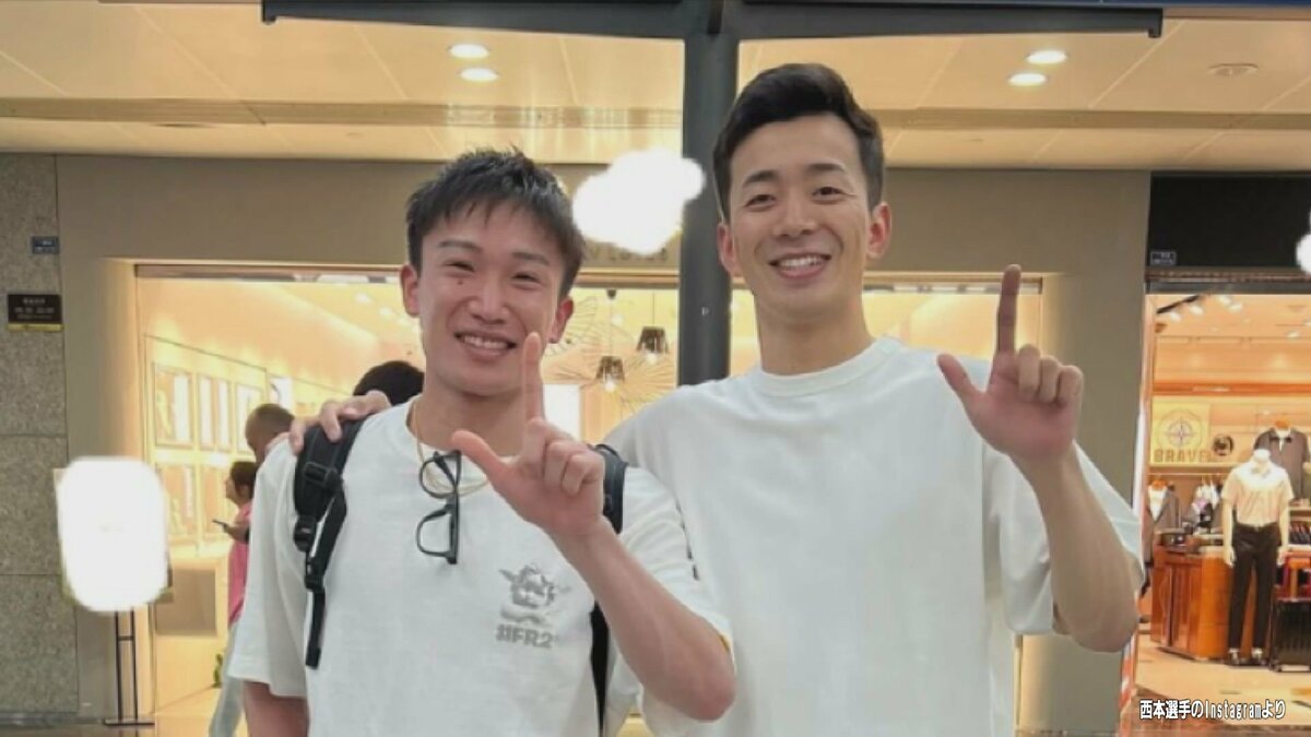 桃田賢斗と西本拳太、小林選手のサイン入りロングTシャツです 西本拳太：ライバルは同い年の桃田賢斗。国際経験を積み重ね、東京五輪