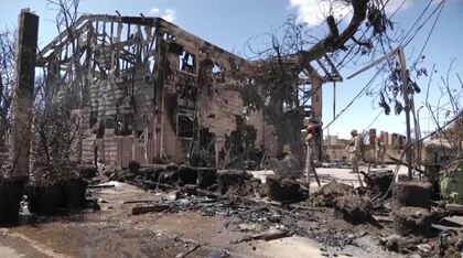 ハワイ・マウイ島山火事、出火原因で対立　郡の提訴に電力会社が反論