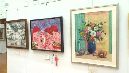 日本画・洋画…アマチュア作家の力作243点を展示！新潟市で絵画展スタート