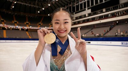 世界ジュニアで2連覇達成の島田麻央「いつか着物の衣装を着てみたい」憧れ語る