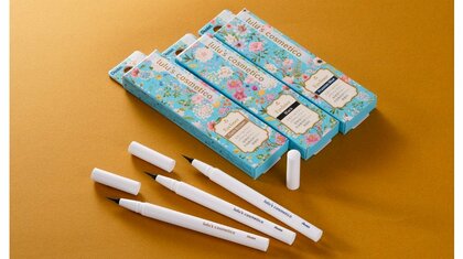 ぺんてるから初のコスメ「リキッドアイライナー」が登場…筆ペンの技術はどう生きた？反響を聞いた
