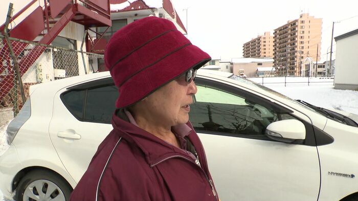 除雪作業を行っていた釧路市民