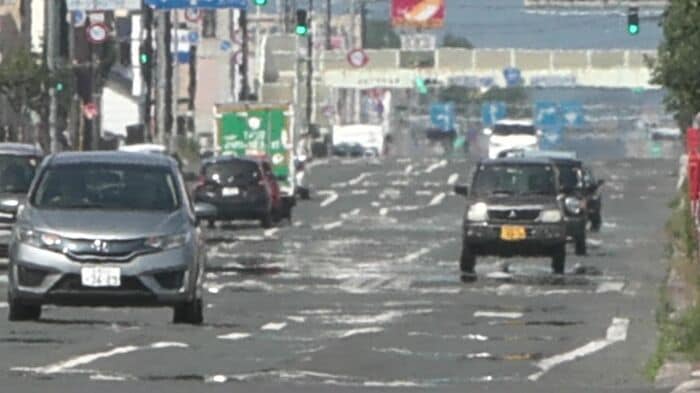 北見市では3日連続34℃以上に