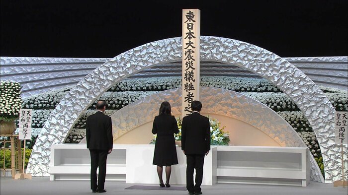 遺族代表のスピーチ