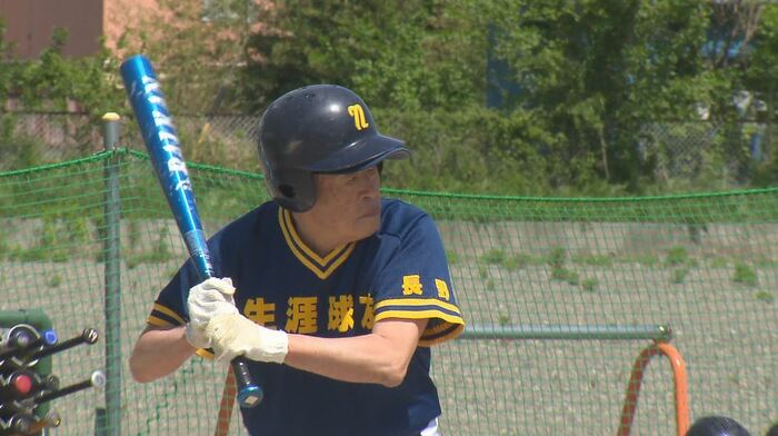 大会の発案者で、最高齢で出場した吉松俊一さん(88)