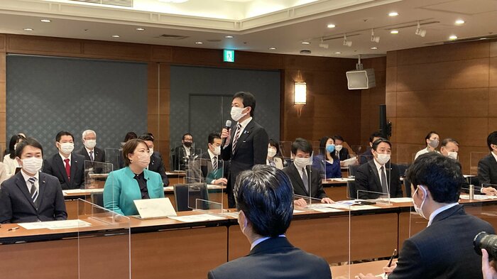 国民民主党・都民ファーストの会との勉強会(17日)
