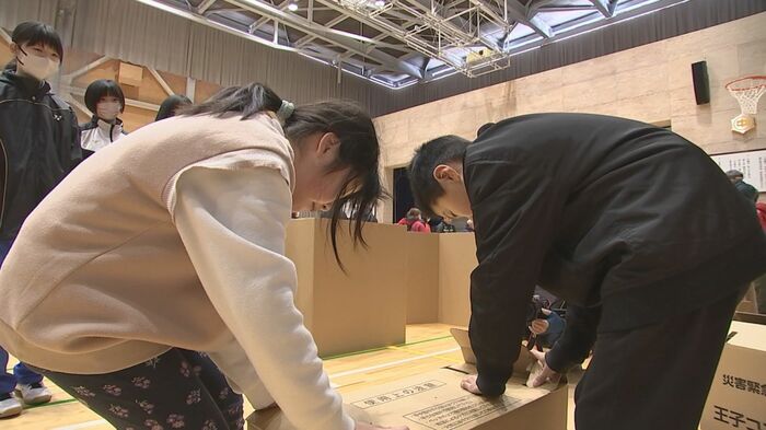 市の避難訓練にも積極的に参加