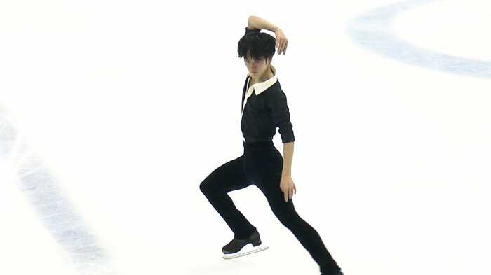 ショートではノーミスの演技を披露した山本草太