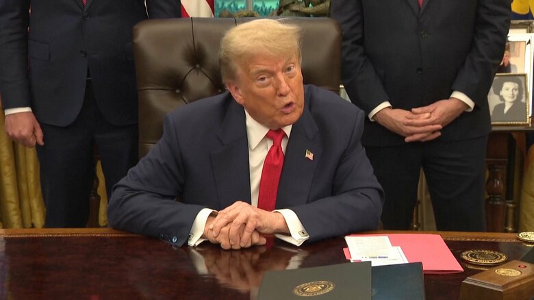 トランプ氏「彼らは何も動かしていなかった」　イランが400キロの濃縮イラン移動させたとの見方を否定｜FNNプライムオンライン