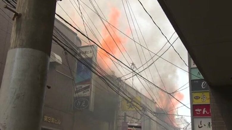 全焼5棟を含む13棟が被害　いわき市平の大規模な繁華街火災から一年　いまだ営業再開できない店舗も　周辺でも高まる防火意識【福島発】　｜FNNプライムオンライン
