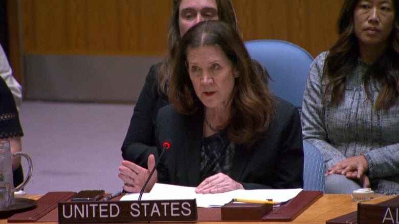 国連安保理が「ガザ人道支援」決議案を否決　イスラエル支持のアメリカが拒否権行使　理事国15カ国のうち14カ国賛成も｜FNNプライムオンライン