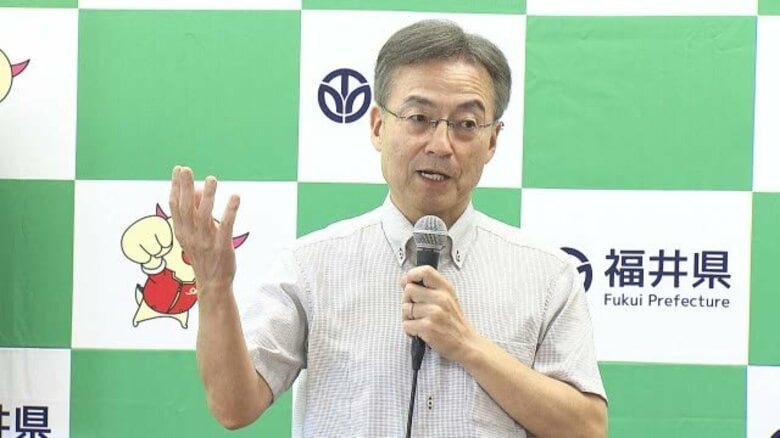 使用済み核燃料の乾式貯蔵施設 福井県が設置可否の本格議論へ 関西電力の地域振興策を知事「一つの前進で評価している」|FNNプライムオンライン