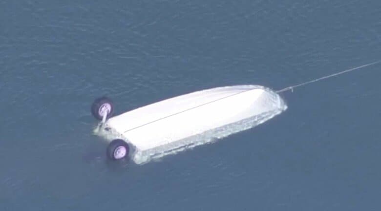 琵琶湖で釣り用ボート転覆　男性3人死亡　前日から釣りに出ていた3人か｜FNNプライムオンライン