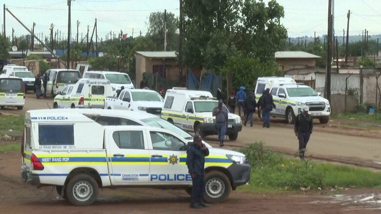 南アフリカ最大都市ヨハネスブルクの酒場で銃撃事件19人死傷｜FNNプライムオンライン