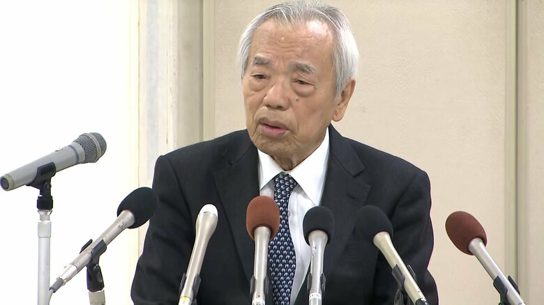 【速報】「頭悪いね」言われた記者本人が質問「すいません」謝罪繰り返し撤回　谷川弥一議員辞任会見｜FNNプライムオンライン