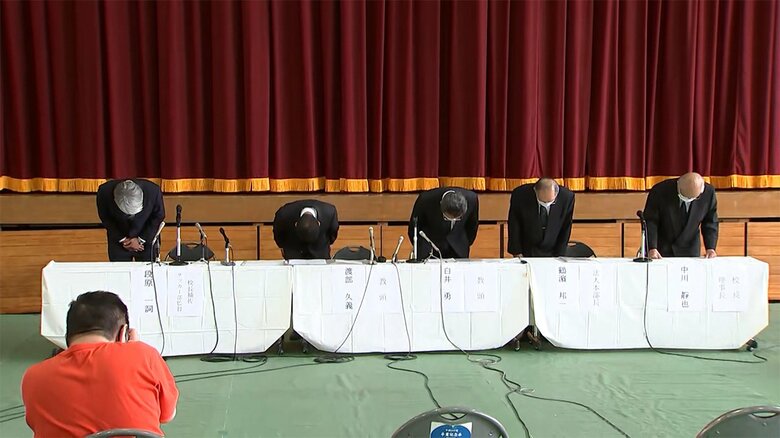 秀岳館高校は、午後2時から、記者会見を行った