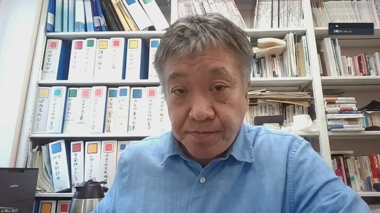 董郁玉さんと交流のあった北海道大学・城山英巳教授