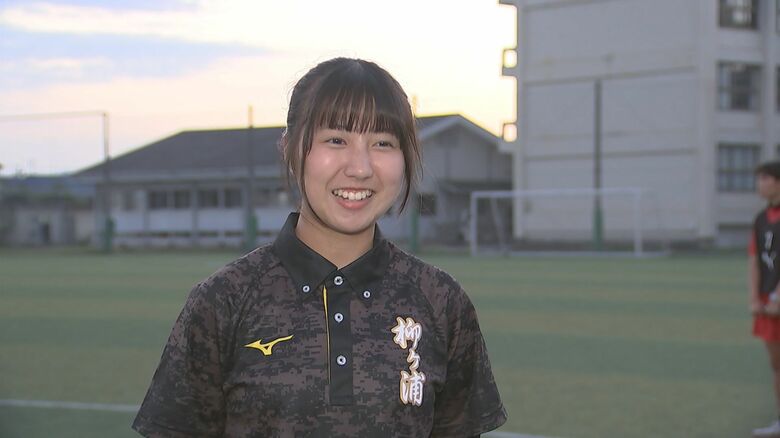 柳ヶ浦高校女子サッカー部マネージャー・ヤンハイイン・セリーンさん