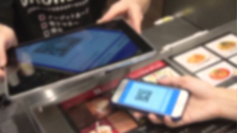 キャッシュレス決済（イメージ）